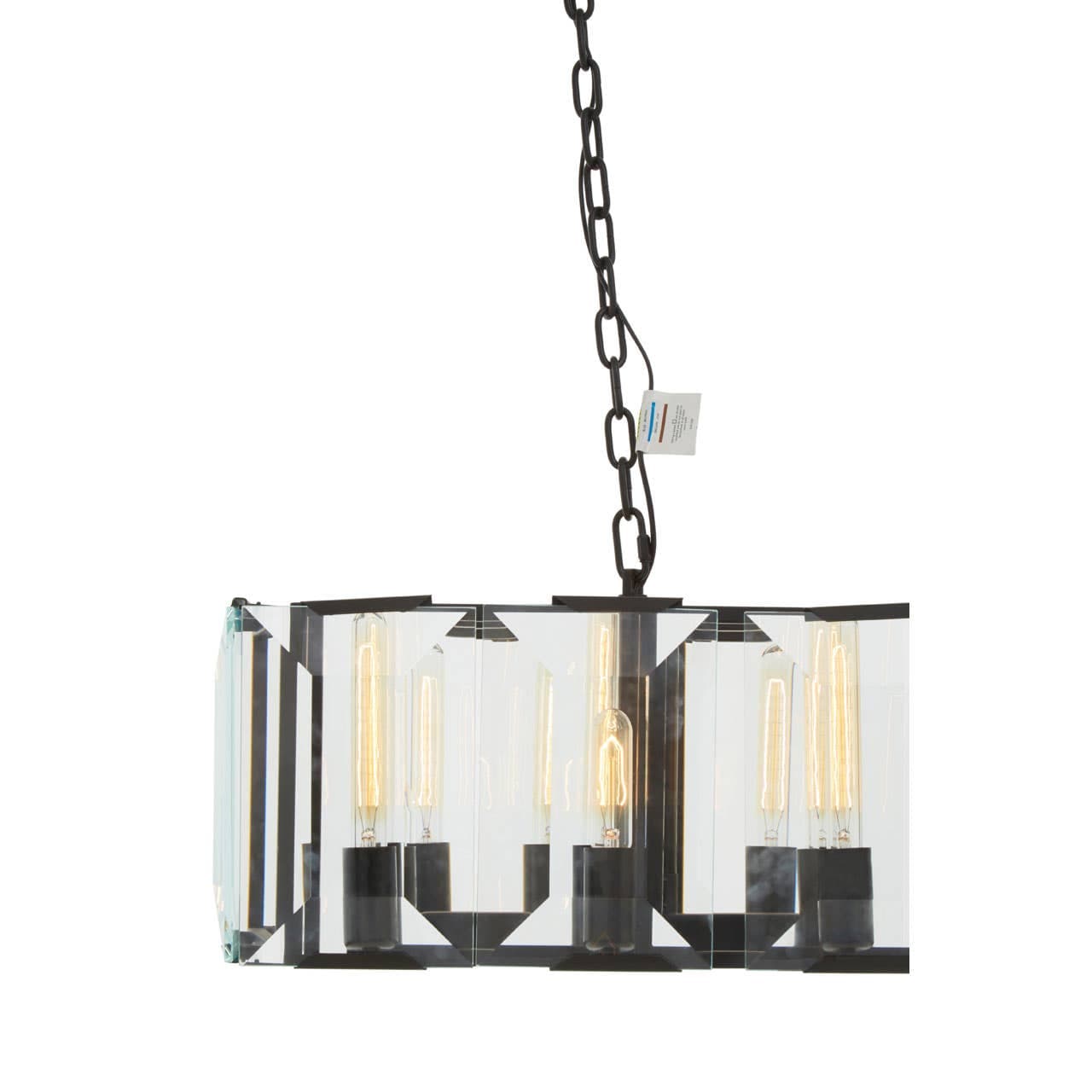 Noosa & Co. Lighting Babylon Black 12 Light Pendant Light House of Isabella UK