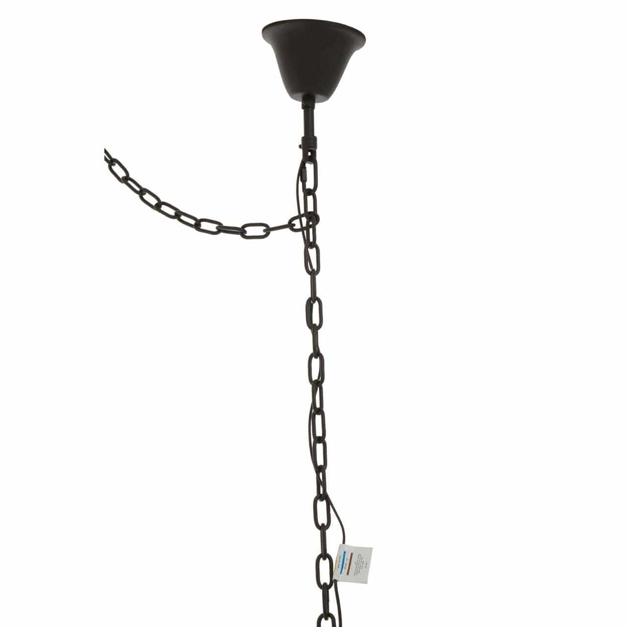 Noosa & Co. Lighting Babylon Black 12 Light Pendant Light House of Isabella UK