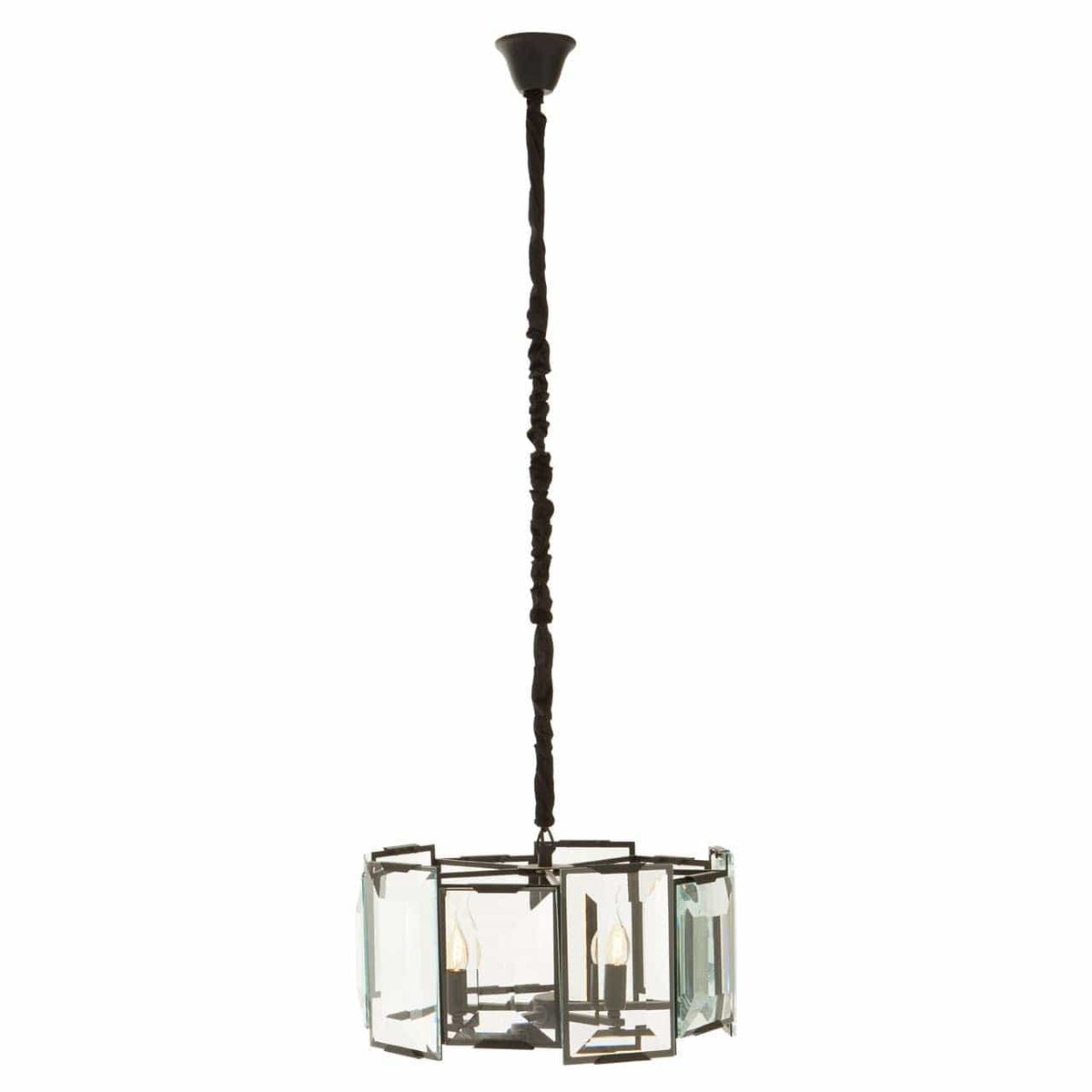 Babylon Black 6 Light Chandelier.
