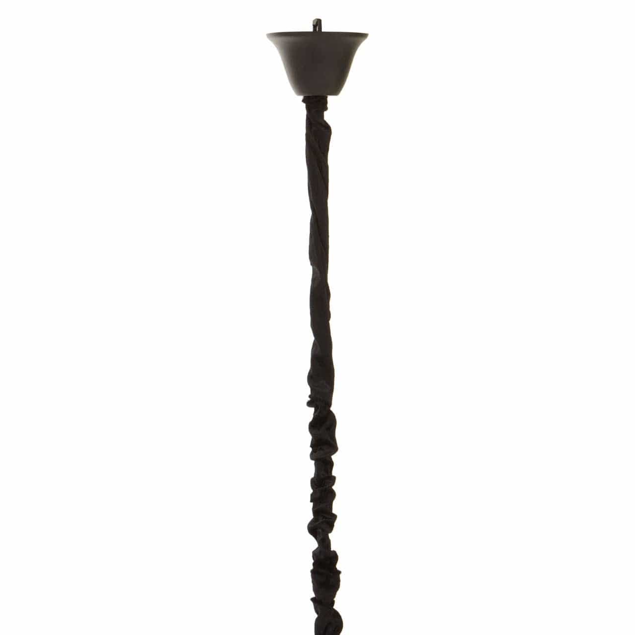 Noosa & Co. Lighting Babylon Black 6 Light Chandelier House of Isabella UK