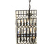 Noosa & Co. Lighting Babylon Black Crystal 6 Light Pendant Light House of Isabella UK