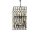 Noosa & Co. Lighting Babylon Black Crystal 6 Light Pendant Light House of Isabella UK