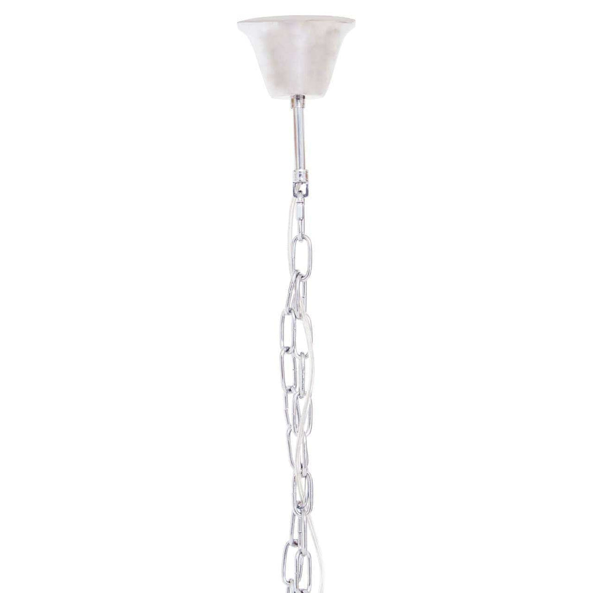 Noosa & Co. Lighting Babylon Eight Bulb Chrome Chandelier House of Isabella UK