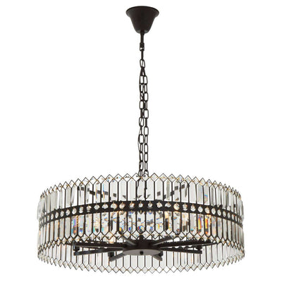 Noosa & Co. Lighting Babylon Eight Bulb Crystal Chandelier House of Isabella UK