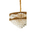 Babylon Four Bulb Antique Gold Chandelier.