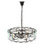 Babylon Large Black 12 Light Pendant Light.