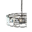 Babylon Large Black 12 Light Pendant Light.