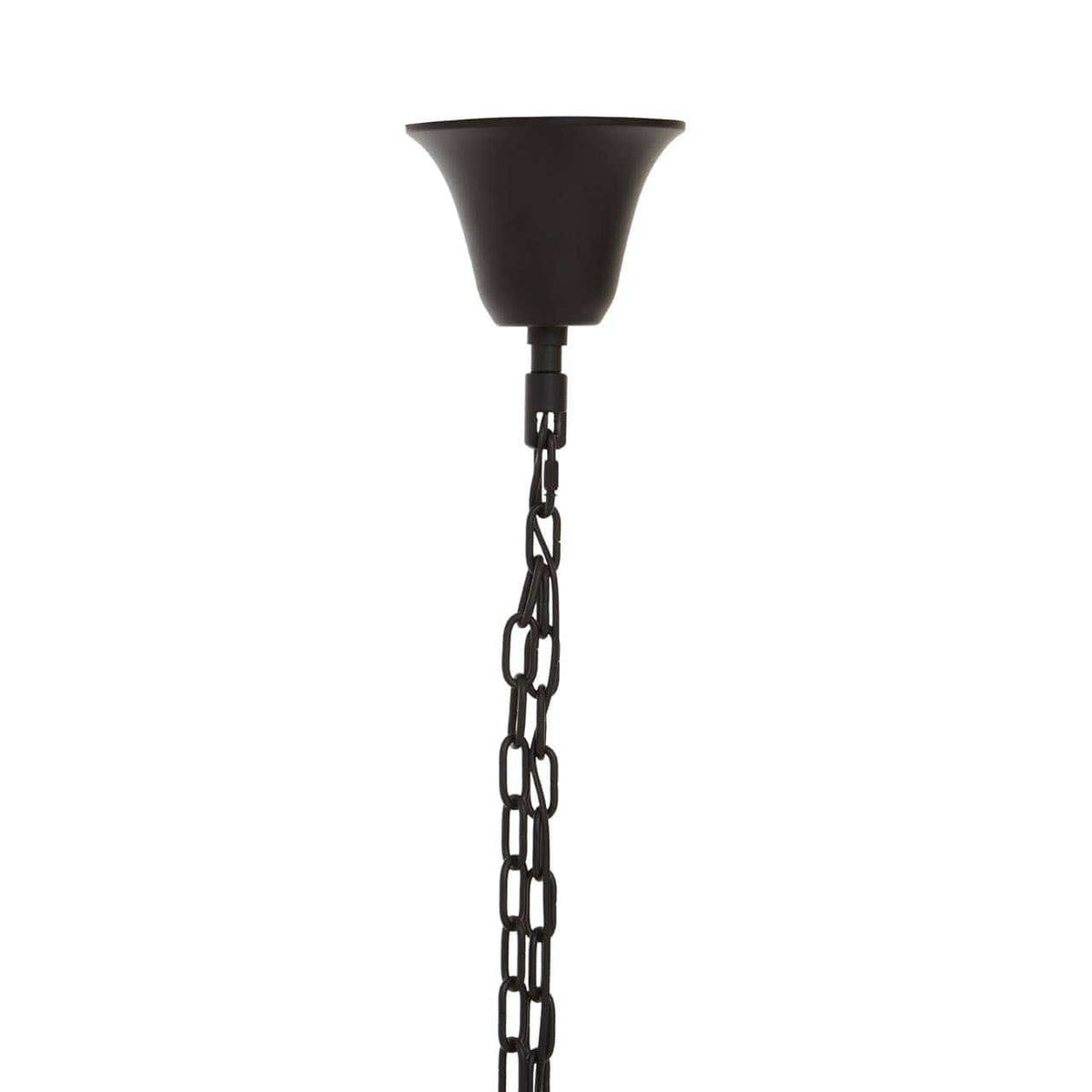 Babylon Large Black 12 Light Pendant Light.