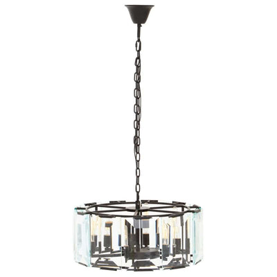 Noosa & Co. Lighting Babylon Small Black 6 Light Chandelier House of Isabella UK