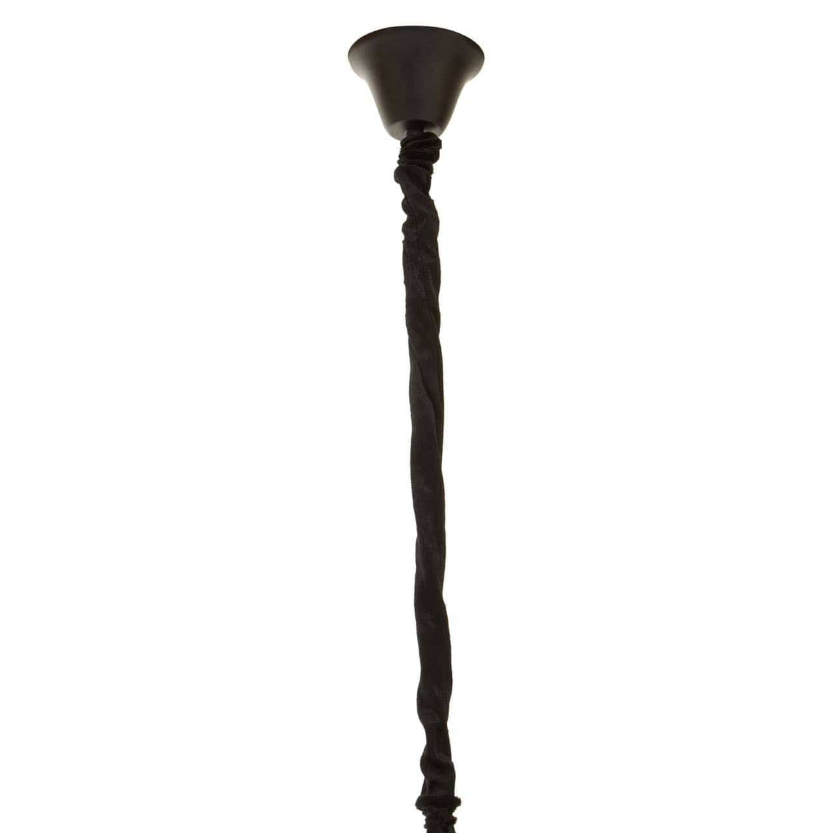 Babylon Small Black 6 Light Chandelier.