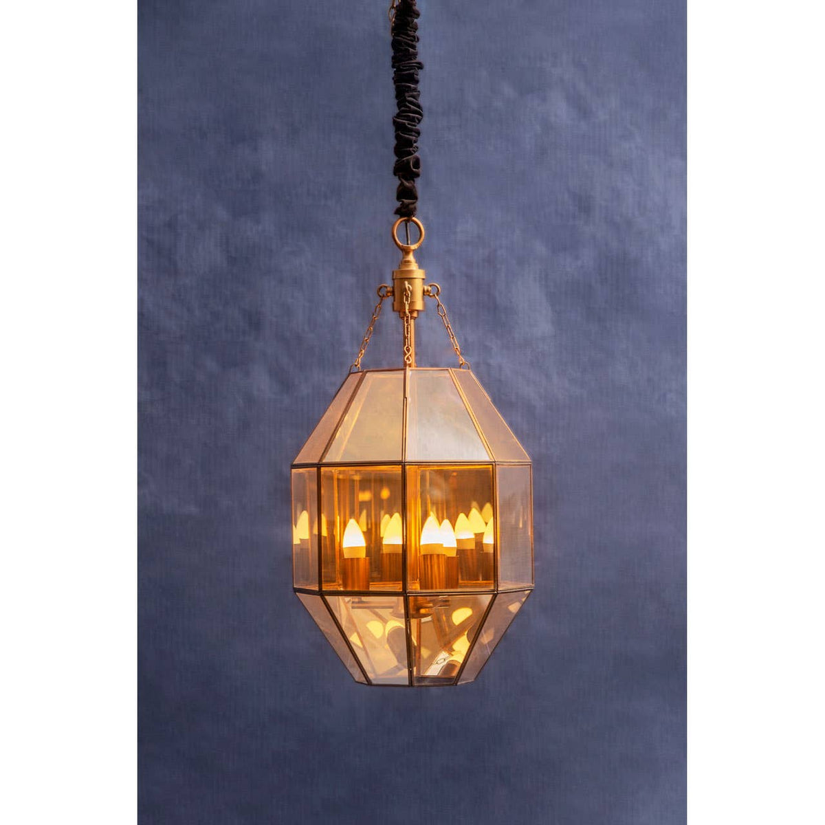 Calissa Polygonal Pendant Light.