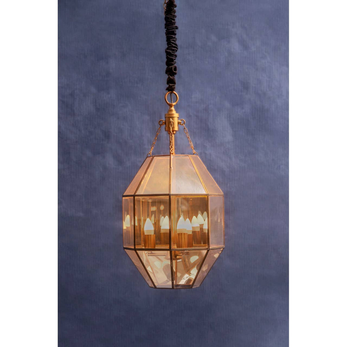 Calissa Polygonal Pendant Light.