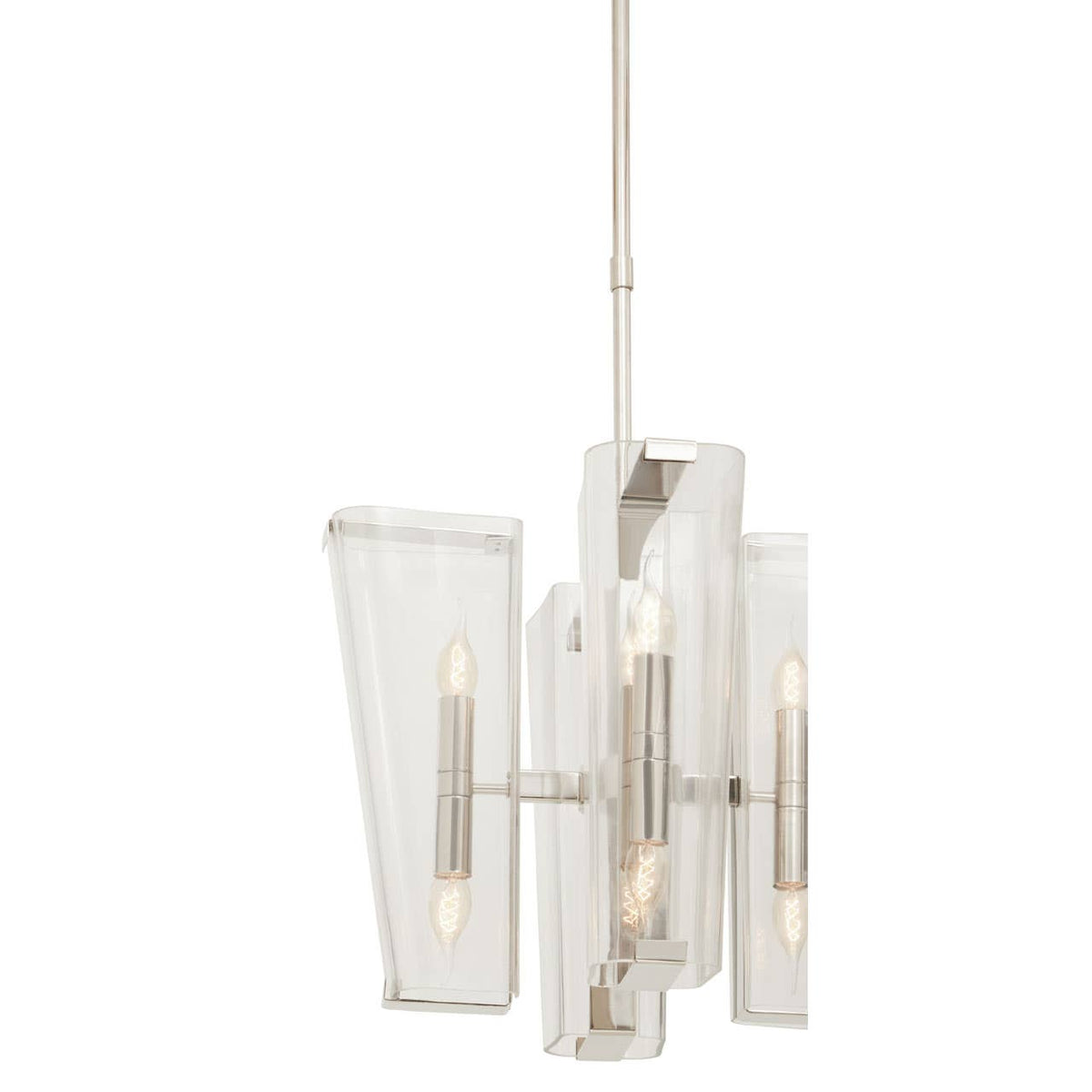Celeste Nickel Finish Pendant Light.