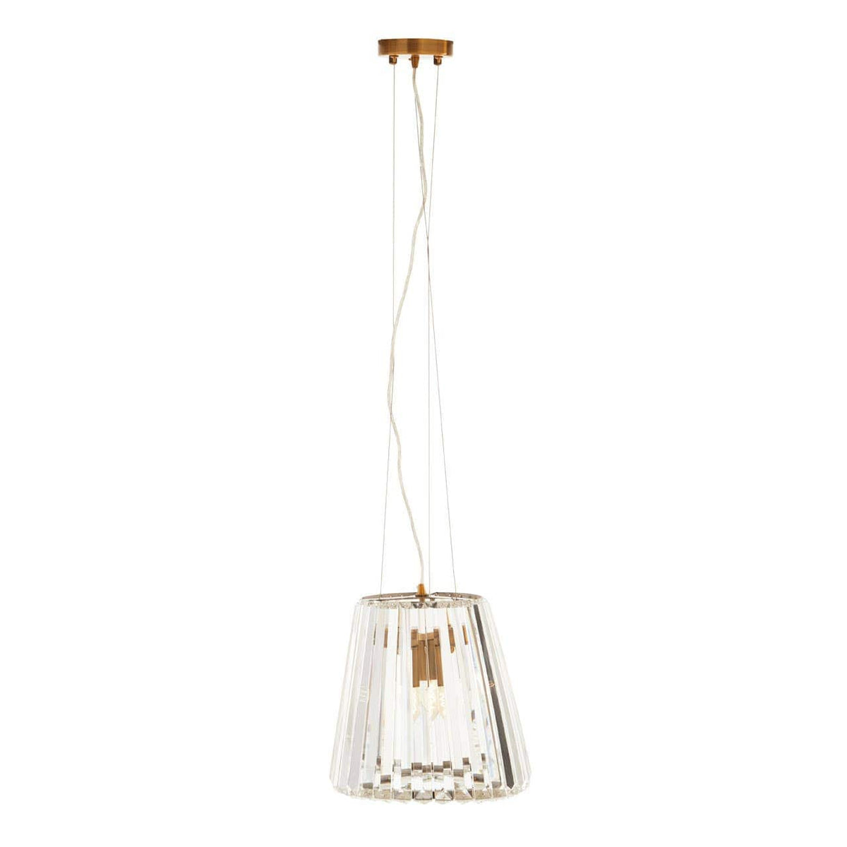 Chelsea Townhouse 3 Bulb Bronze Pendant Light.