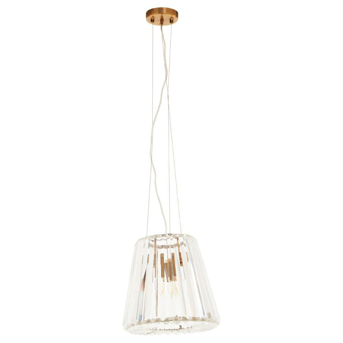 Chelsea Townhouse 3 Bulb Bronze Pendant Light.