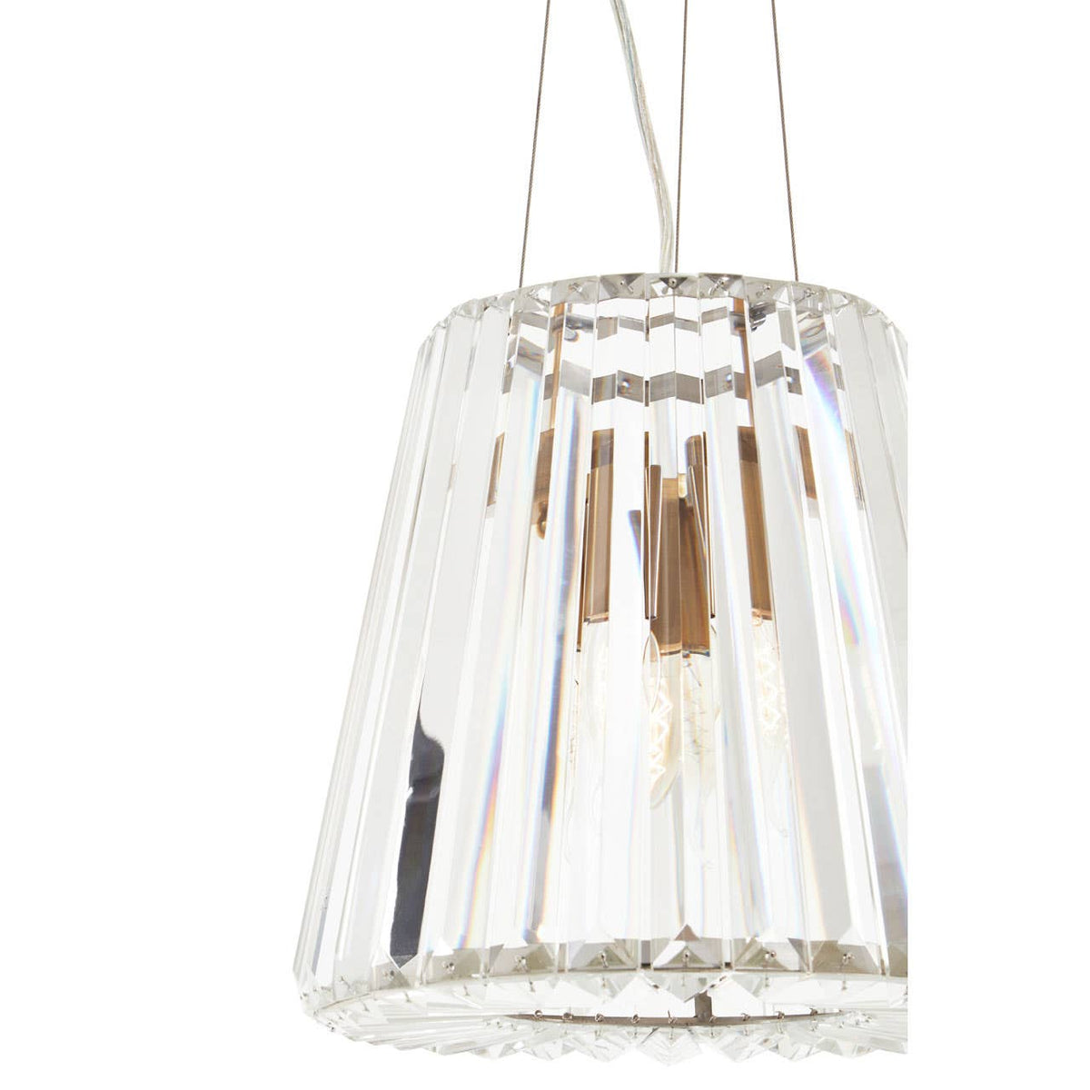 Chelsea Townhouse 3 Bulb Bronze Pendant Light.