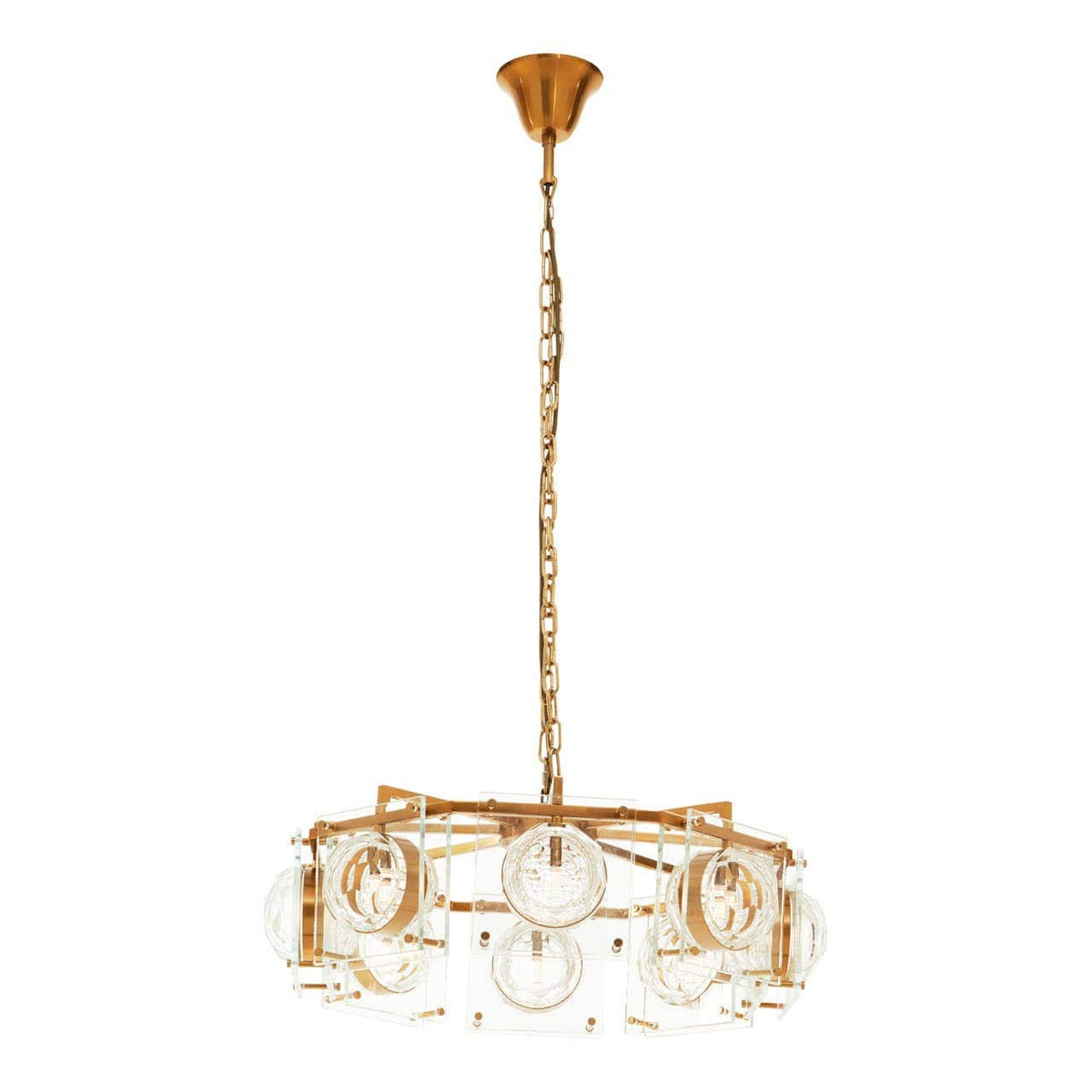 Chelsea Townhouse 8 Bulb Pendant Light.