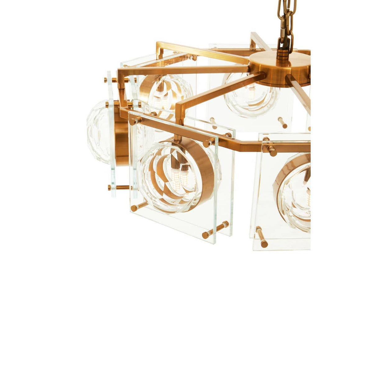 Chelsea Townhouse 8 Bulb Pendant Light.