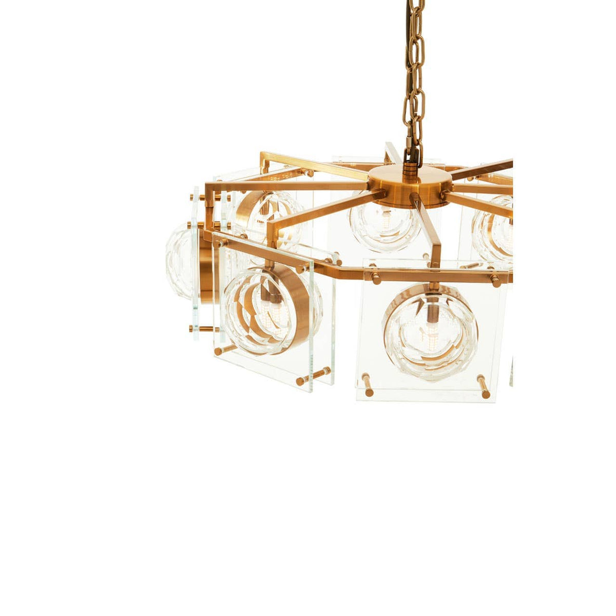 Chelsea Townhouse 8 Bulb Pendant Light.