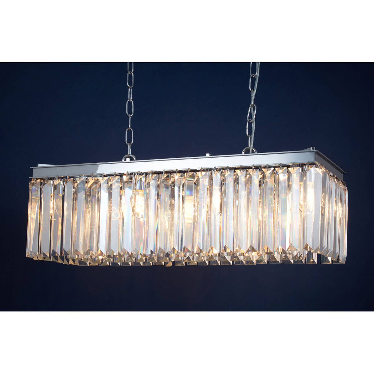 Chelsea Townhouse 8 Bulbs Pendant Light.
