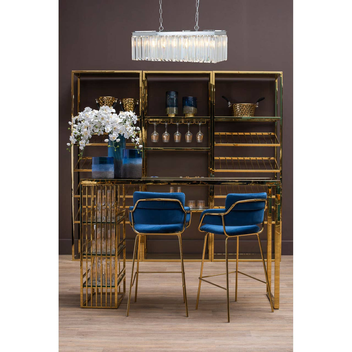 Chelsea Townhouse 8 Bulbs Pendant Light.