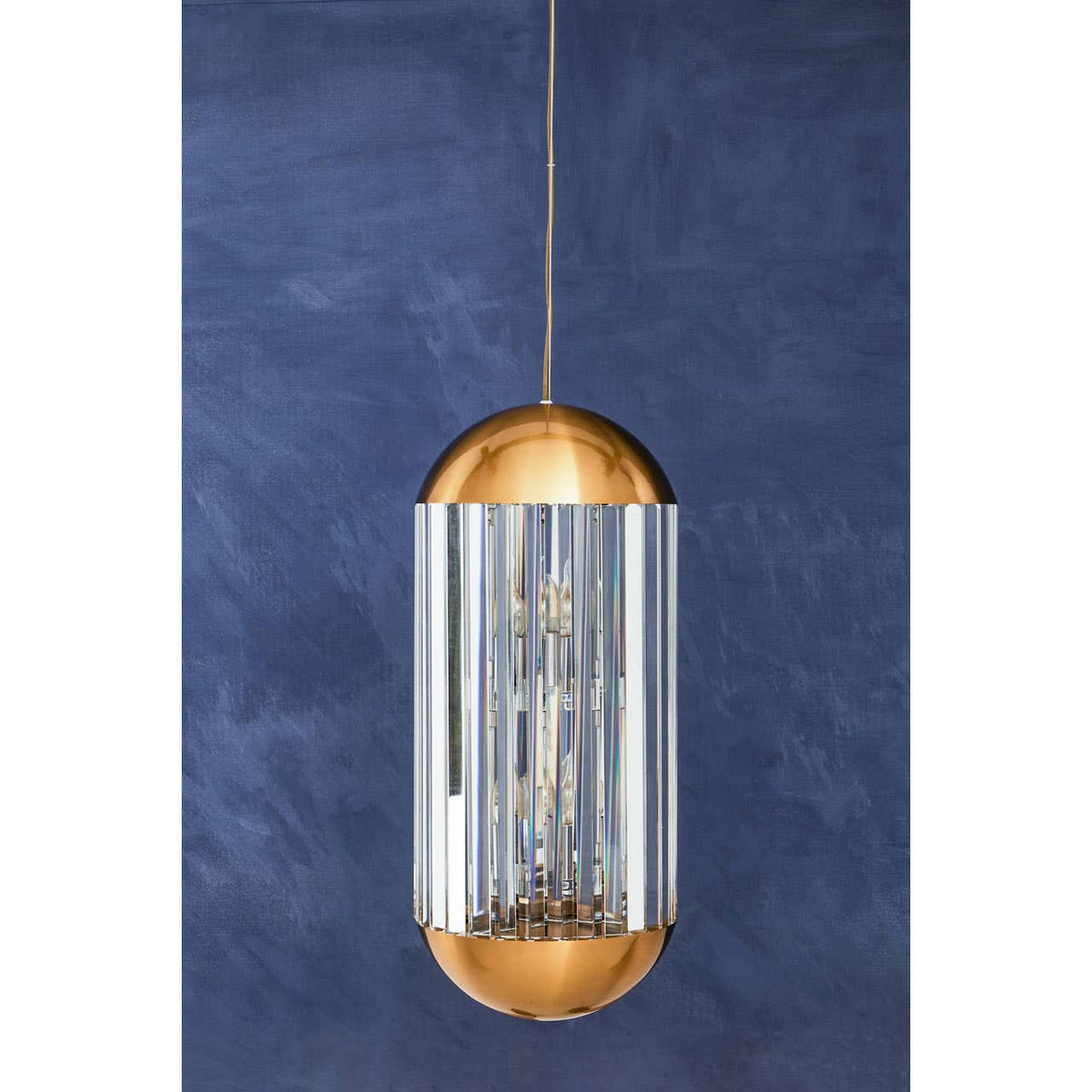 Chelsea Townhouse Bronze Finish 6 Bulb Pendant Light.