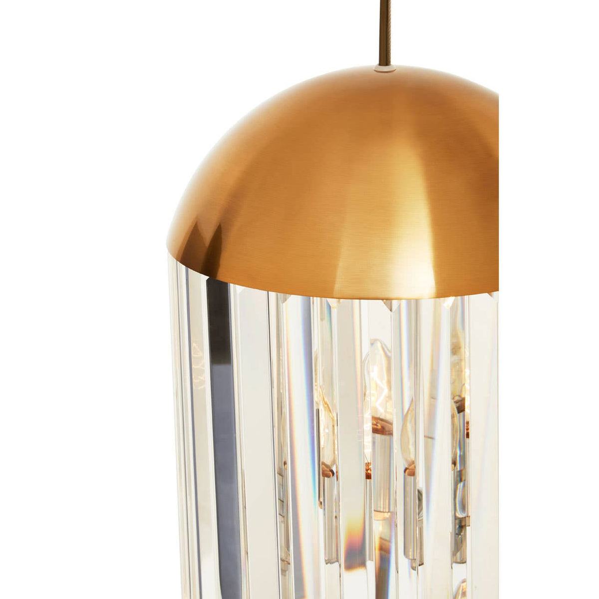 Chelsea Townhouse Bronze Finish 6 Bulb Pendant Light.