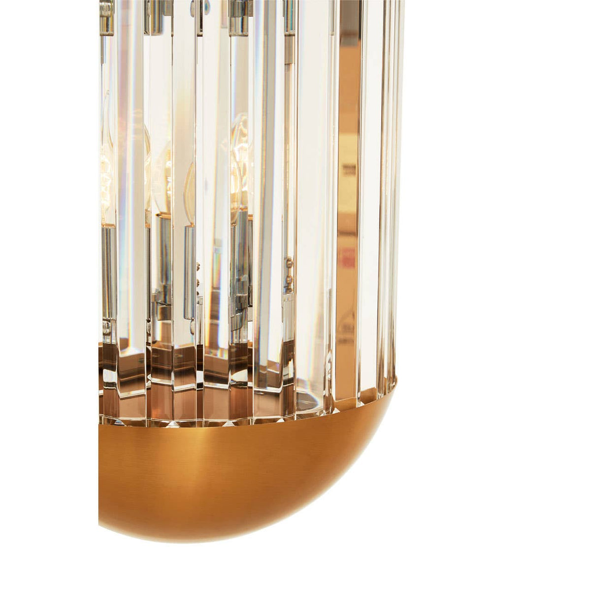 Chelsea Townhouse Bronze Finish 6 Bulb Pendant Light.