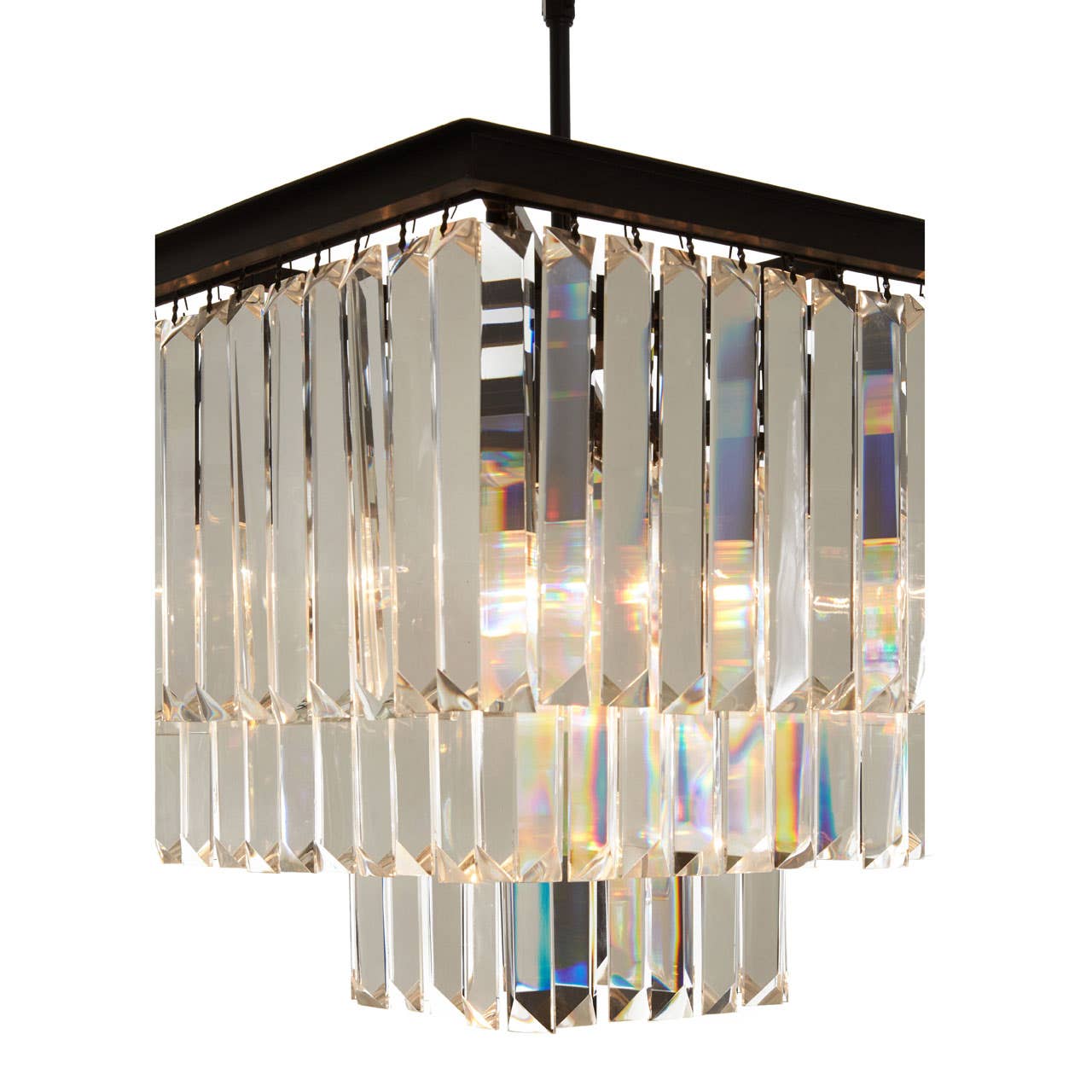 Noosa & Co. Lighting Chelsea Townhouse Multi Crystal Pendant Light House of Isabella UK