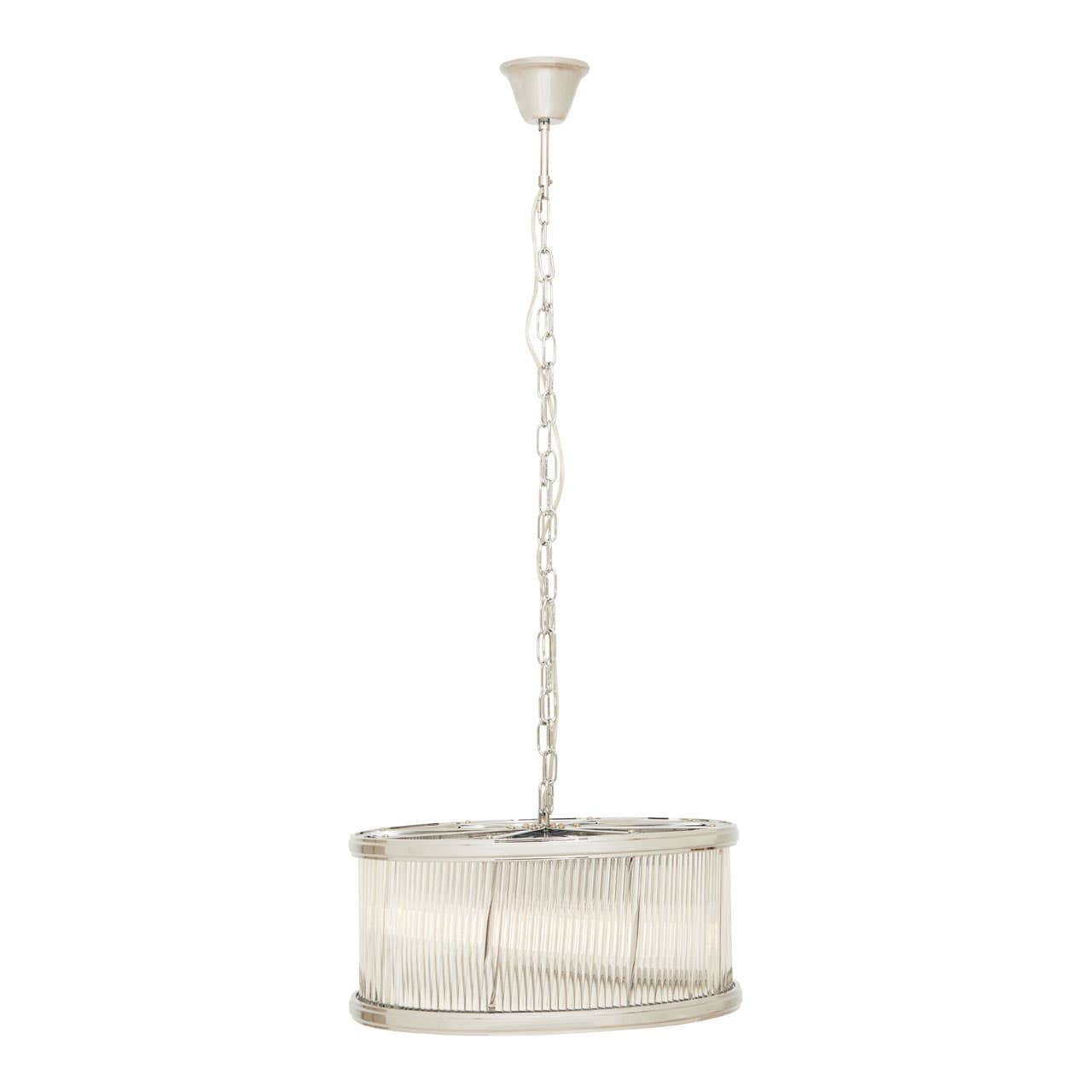 Noosa & Co. Lighting Chelsea Townhouse Nickel Pendant Light House of Isabella UK