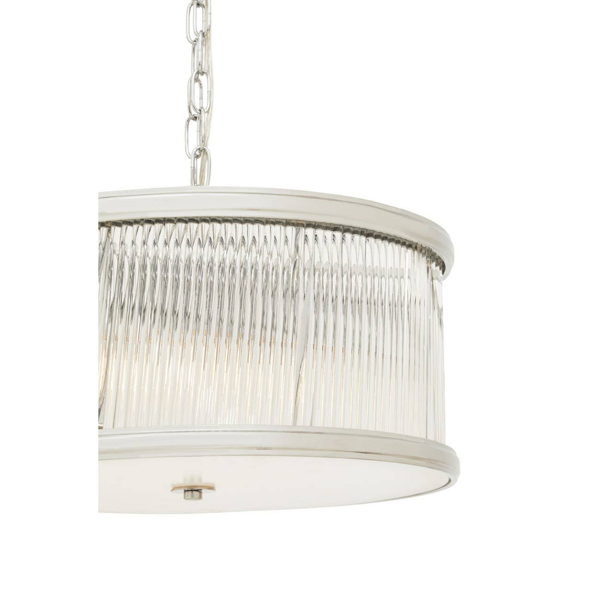 Chelsea Townhouse Nickel Pendant Light.