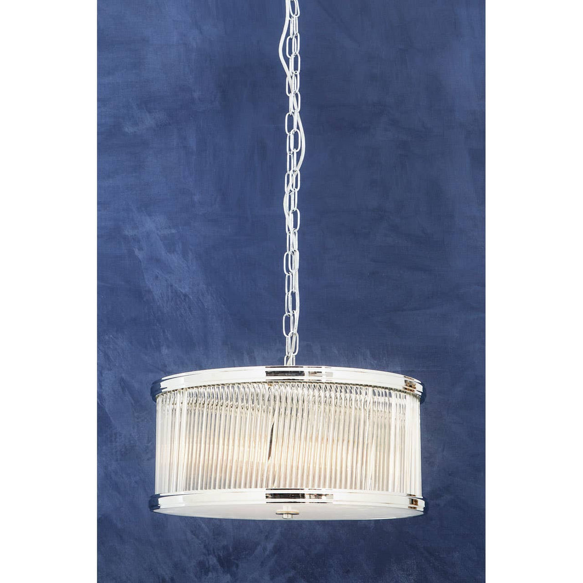 Chelsea Townhouse Nickel Pendant Light.