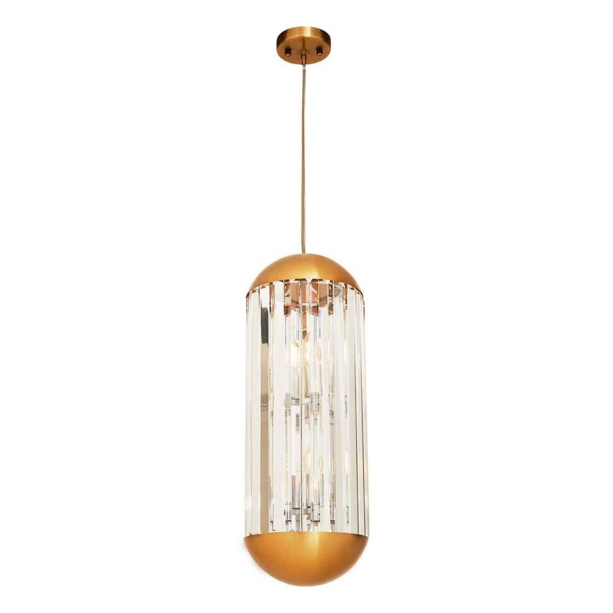 Chelsea Townhouse Six Bulb Small Pendant Light.