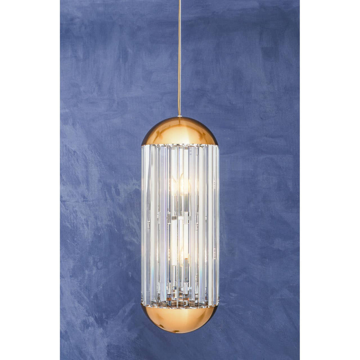 Chelsea Townhouse Six Bulb Small Pendant Light.