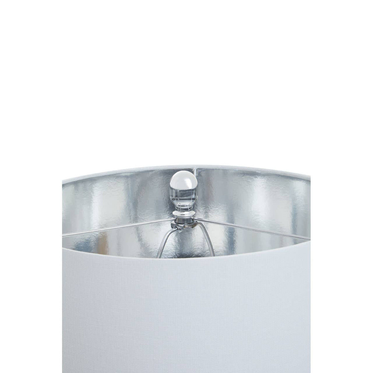 Eben Chrome Base Table Lamp.