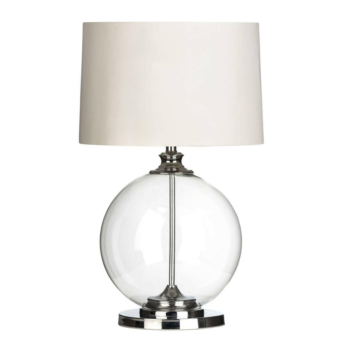 Edna Natural Fabric Shade Table Lamp.