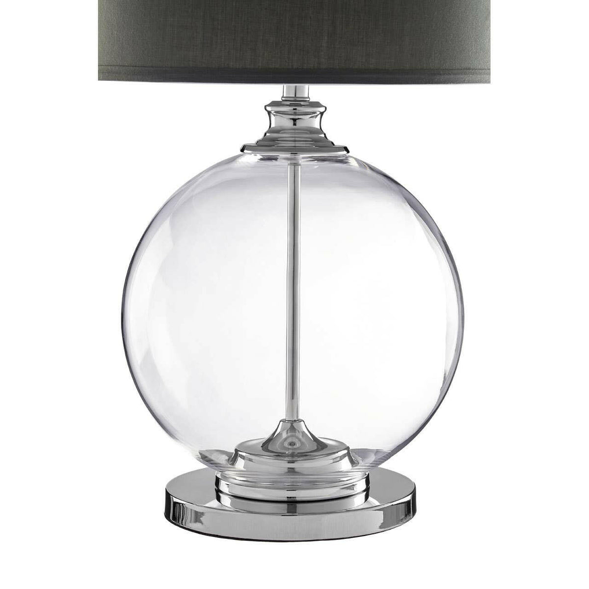 Edna Small Grey Table Lamp.