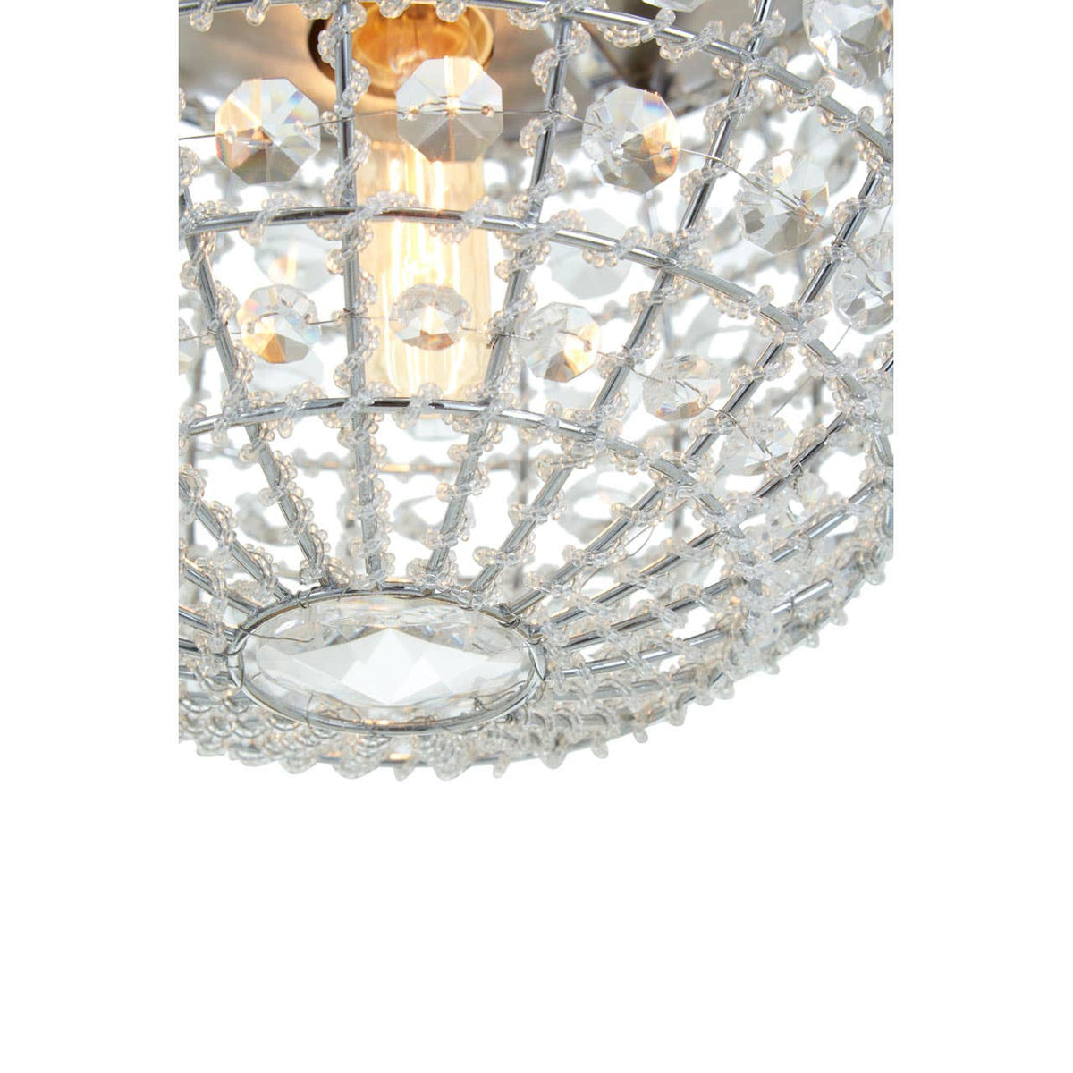 Fifty Five South Crystal Beads Pendant Light.