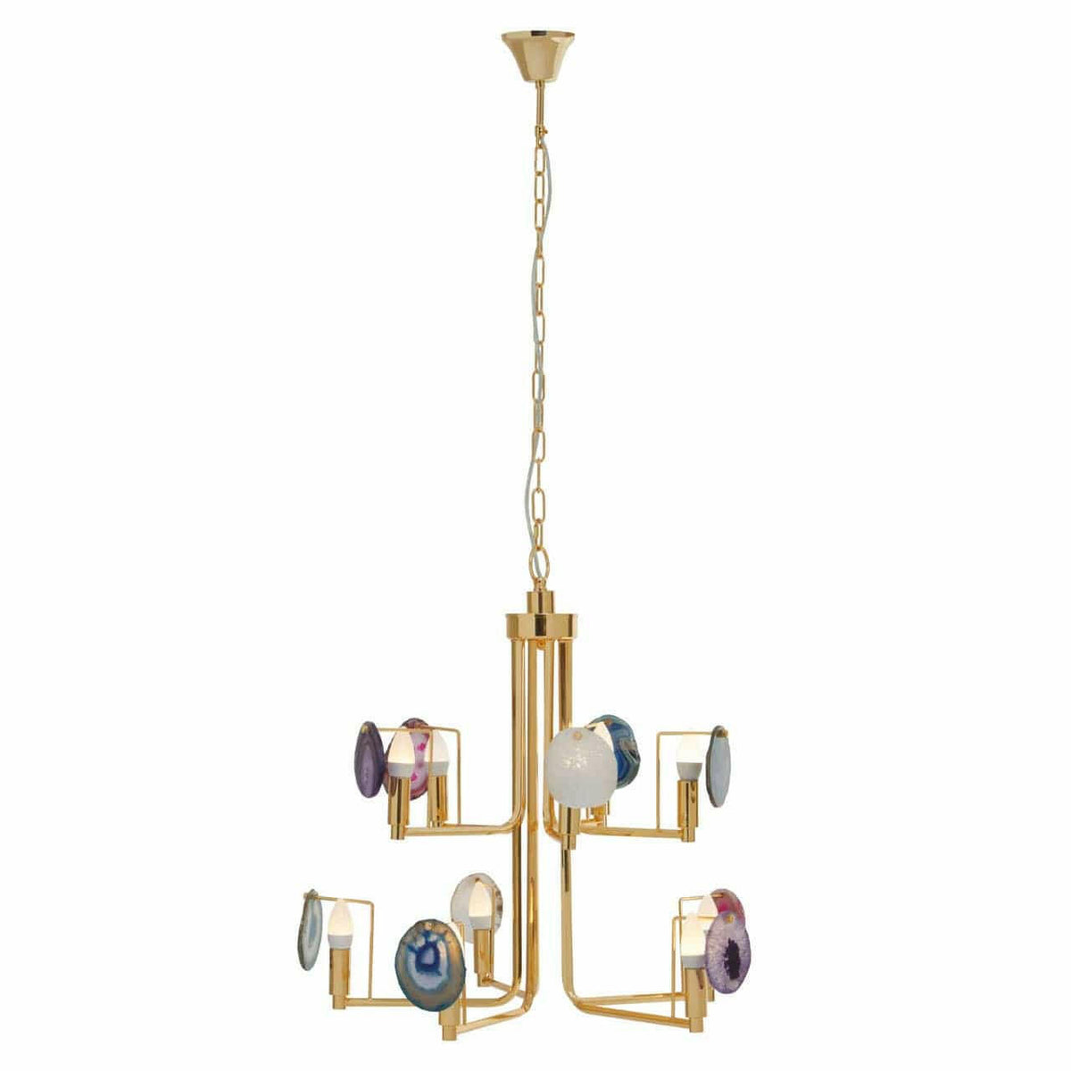 Glamour Ten Bulb Pendant Light.