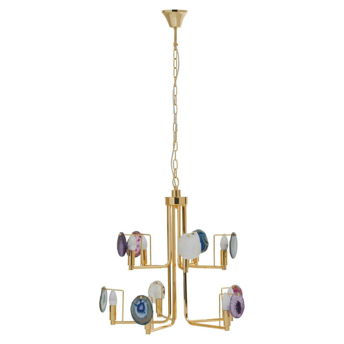 Glamour Ten Bulb Pendant Light.