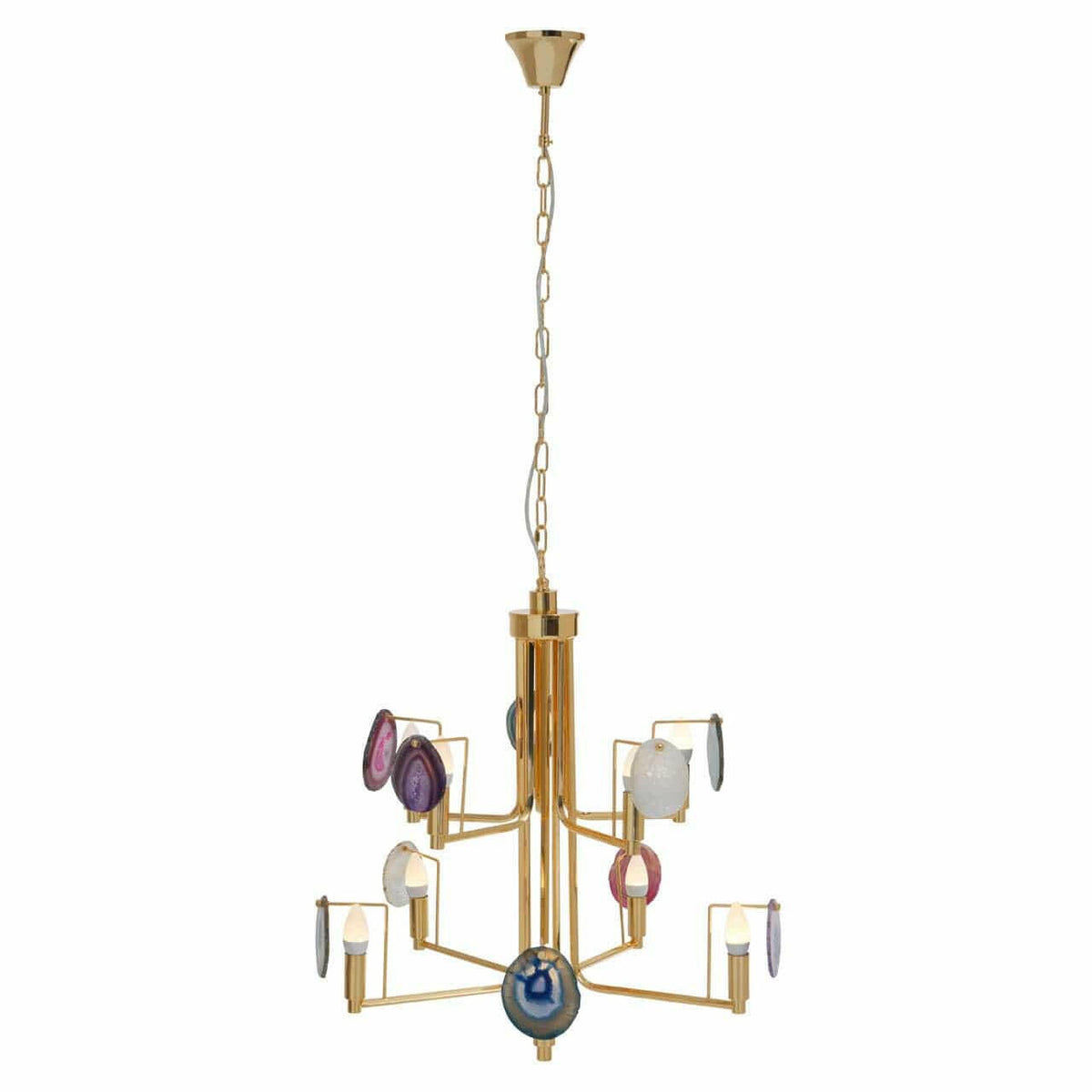 Glamour Ten Bulb Pendant Light.