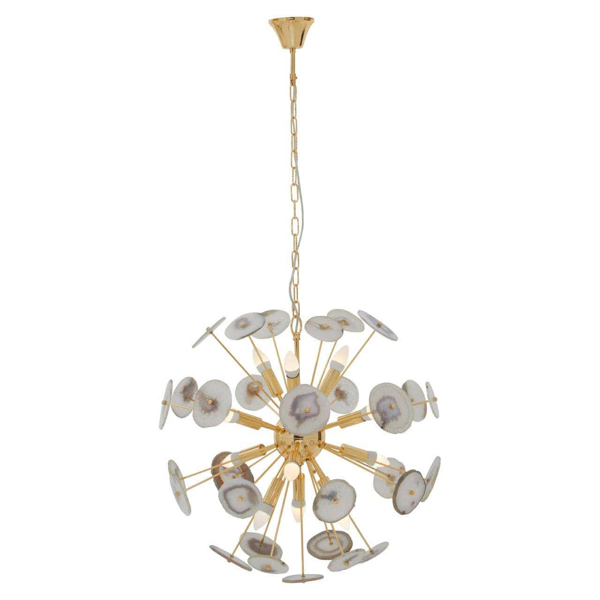 Glamour Twelve Bulb Pendant Light.