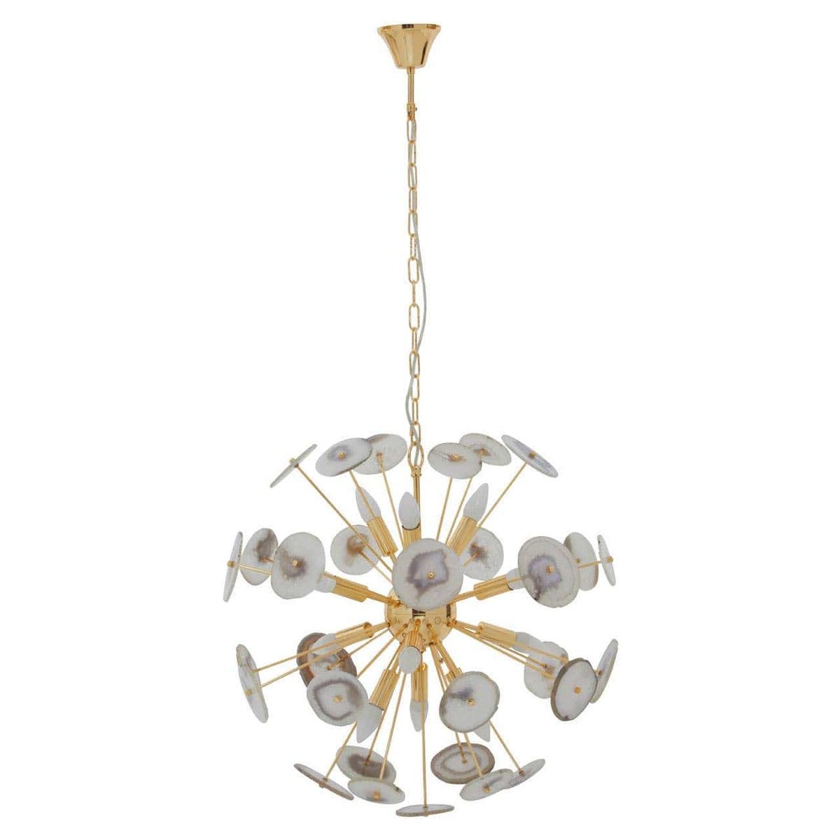 Glamour Twelve Bulb Pendant Light.