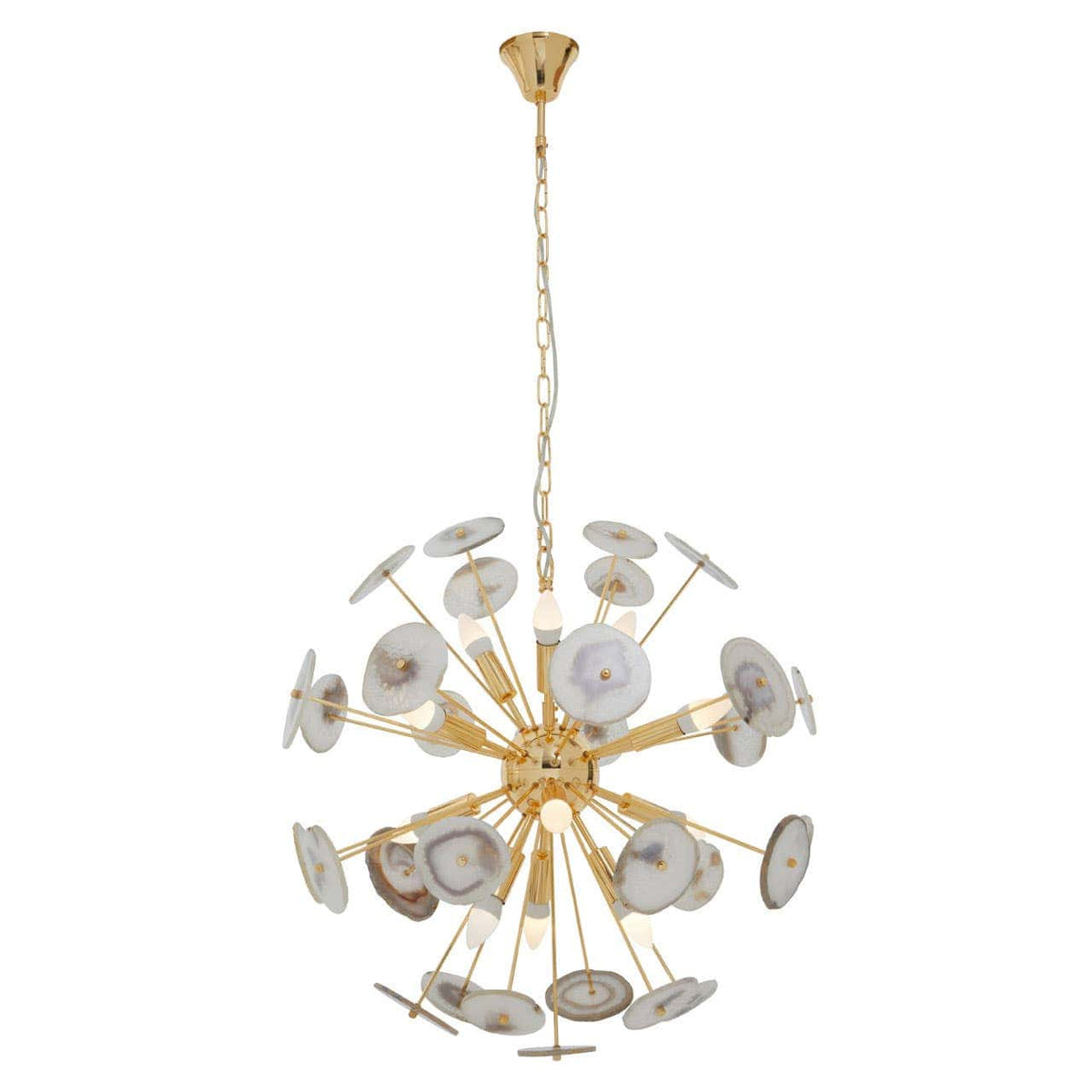 Glamour Twelve Bulb Pendant Light.
