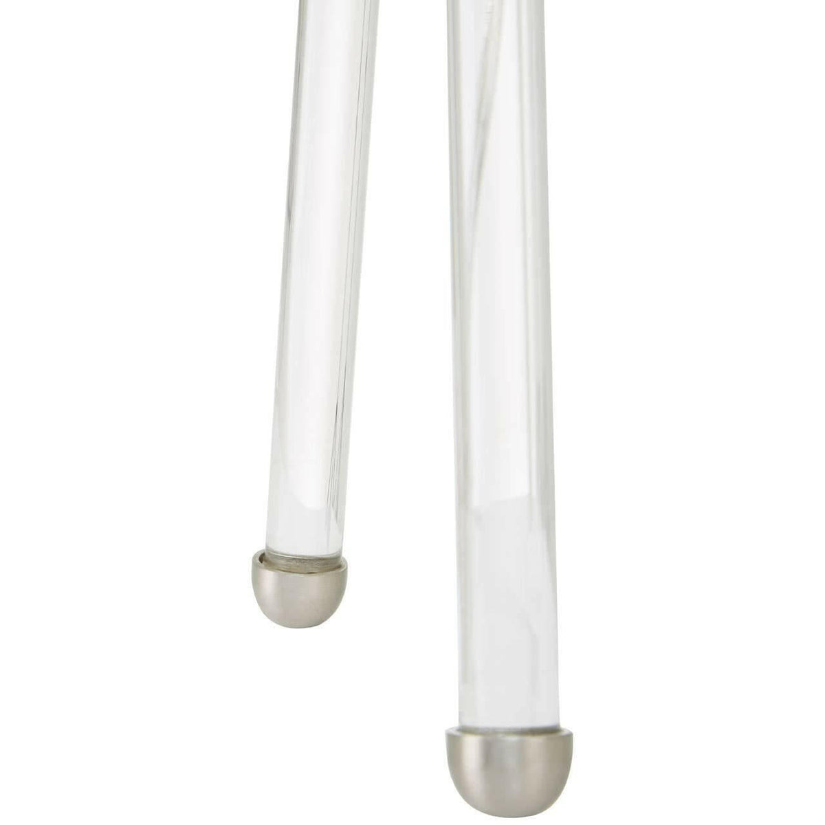 Halia Nickel Finish Table Lamp.