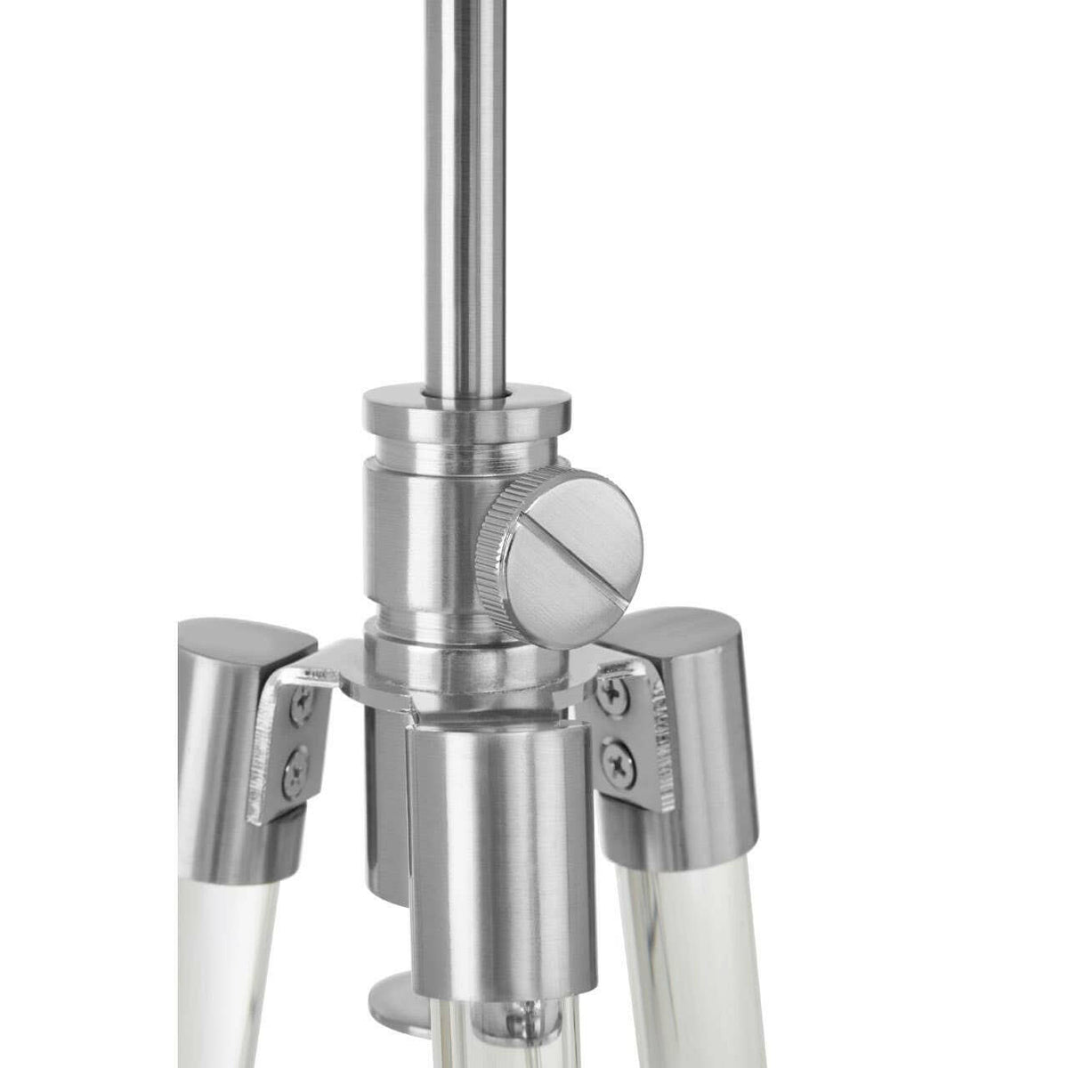 Halia Nickel Finish Table Lamp.