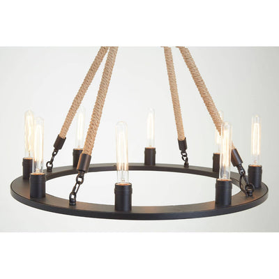 Noosa & Co. Lighting Hampstead 8 Bulb Chandelier House of Isabella UK