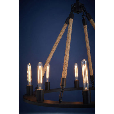 Noosa & Co. Lighting Hampstead 8 Bulb Chandelier House of Isabella UK