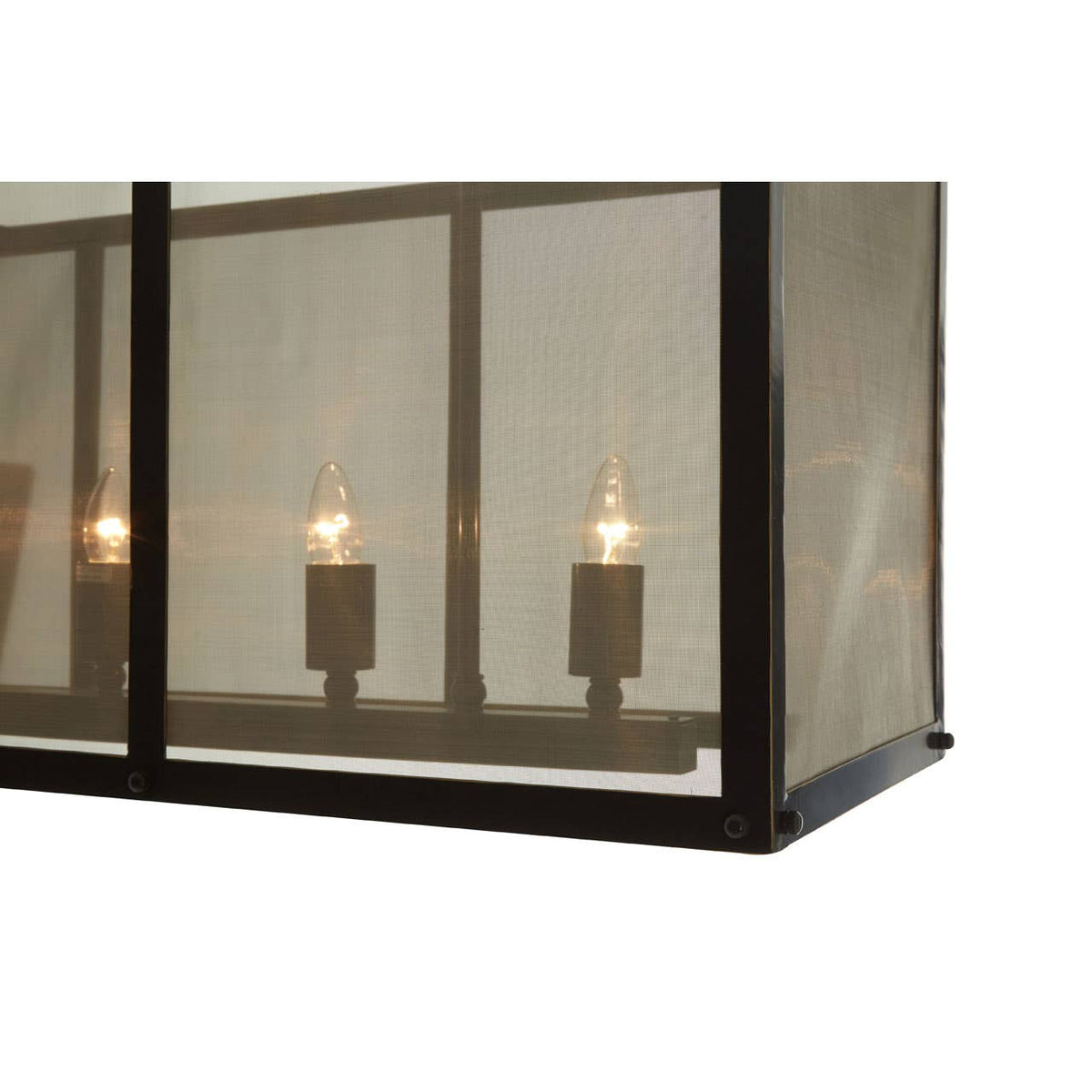 Hampstead Gold Finish Wide Pendant Light.