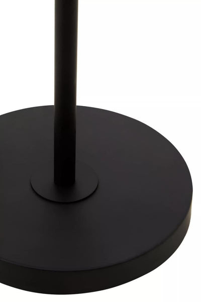 Noosa & Co. lighting Hutchinson Clear Crystal Floor Lamp with Black Metal House of Isabella UK